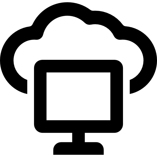 Computer connected to internet